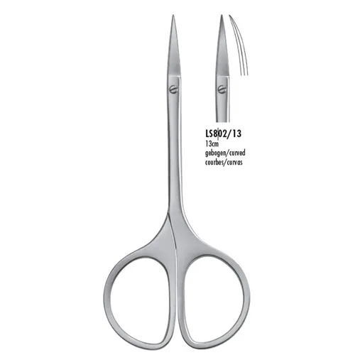CARL MARTIN TANDVLEESSCHAAR LIQUID STEEL GEBOGEN BETAND NR.LS802 (13cm)