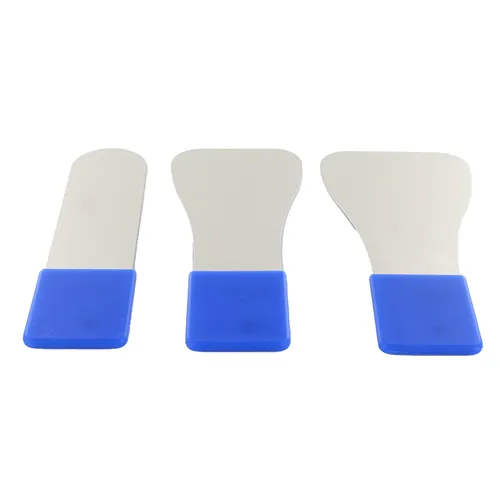 HAGER&WERKEN DUROTANIC RHODIUMPLATED METALEN MONDSPIEGELS SET NR.1-3 (3st)