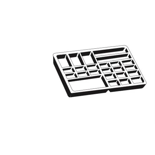 BAISCH LADENINSERT MET RAND 446x322x94 (0861-3252-20)