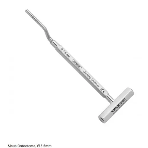 JAKOBI SINUS OSTEOTOME 35 CONCAVE NR.OSTB35 (marking 8-10-12-14-16, Ø 35mm)
