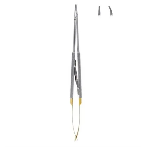 JAKOBI TC NAALDVOERDER CASTROVIEJO GEBOGEN 18cm NR.NH5024RC