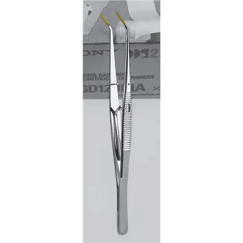 CARL MARTIN SLOTPINCET GEBOGEN GEDIAMANTEERD NR.651.5D (15cm)