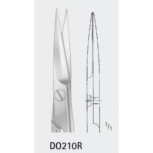 AESCULAP TANDVLEESSCHAAR RECHT DO-210R