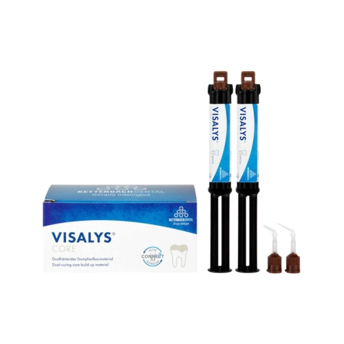 Kettenbach Visalys Core Dentine Smartmix Spuitje (2x5ml/20 Mixing Tips