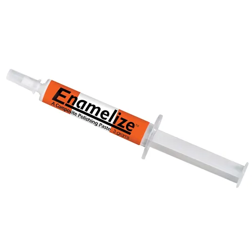 COSMEDENT ENAMELIZE POLIJSTPASTA MET ALUMINIUM OXIDE in SPUITJE (3gr)