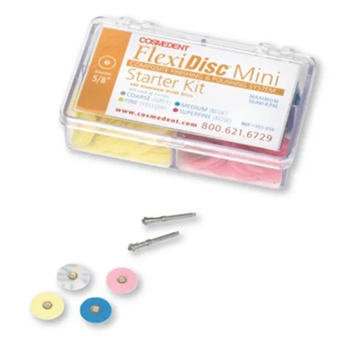 COSMEDENT FLEXIDISC MINI STARTERKIT 5/8inch (4x100st)