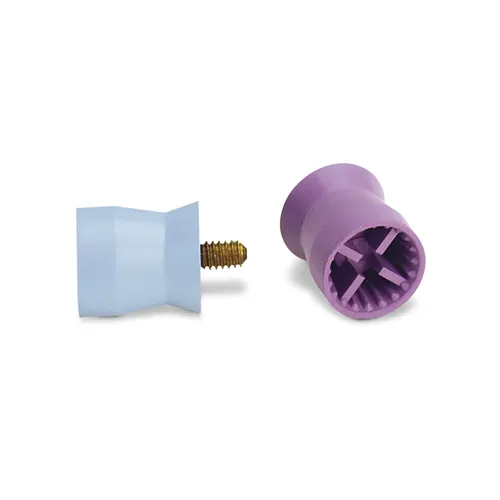 YOUNG PROFYLAXE CUP PETITE WEB KORT ZACHT (PAARS) LATEX EN BPA VRIJ SCREW-TYPE (OP SCHROEVEN) (144st)