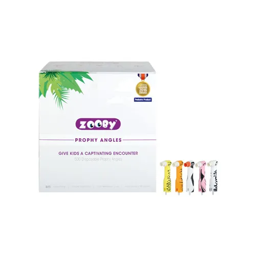 YOUNG ZOOBY KIDS PROPHY ANGLES LATEX FREE ASSORTED (500st) 