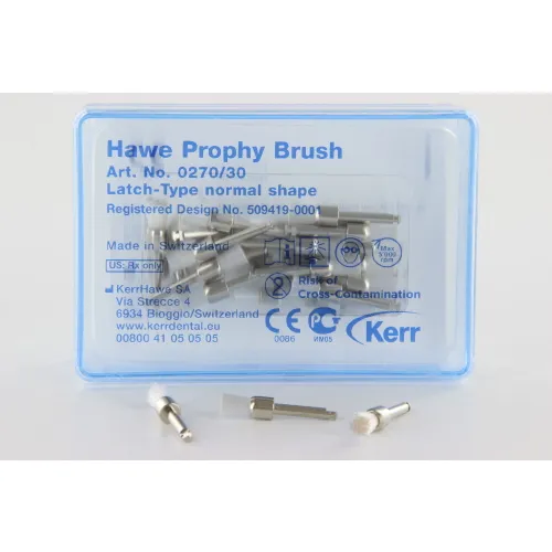 KERR POLIJSTBORSTELS NYLON RA WIT NR.270 (30st)