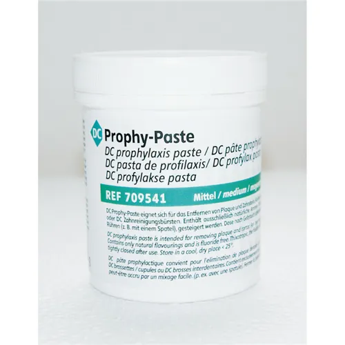 DC POLIJSTPASTA IN POT MINT MEDIUM FLUORIDEVRIJ (250gr)