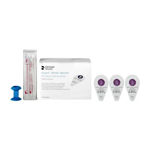 DENTSPLY SIRONA NUPRO WHITE VARNISH MET SODIUM FLUORIDE 5% GRAPE (200x2g) 130210EU