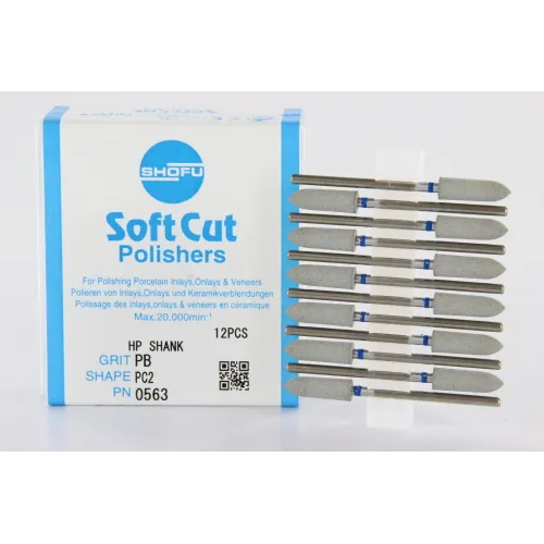 SHOFU SOFTCUT PB BULLIT PC2 BLAUWE BAND NR.0563 (12st)