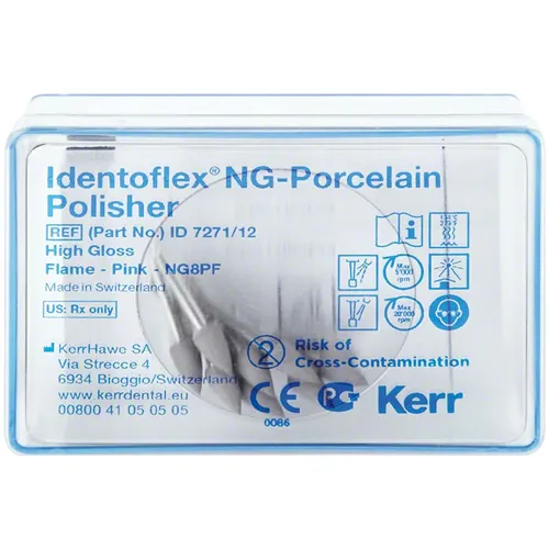 IDENTOFLEX POLIJSTPOINTS KERAMIEK HOOGGLANS RA NR.7271 (12st)