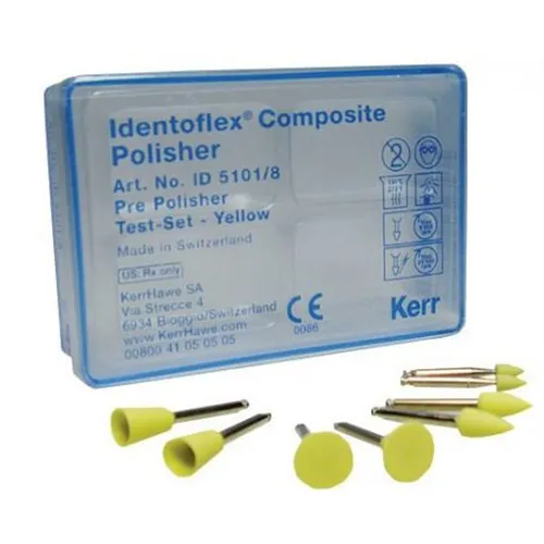 KERR IDENTOFLEX COMPOSIET MINIPOINT RA GEEL NR.5061 (12st)