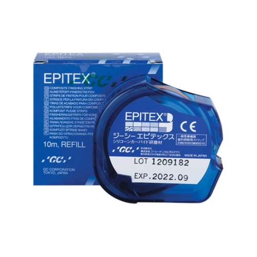 GC EPITEX AFWERKSTRIP REFILL EXTRA-FIJN ROOD (10mtr)