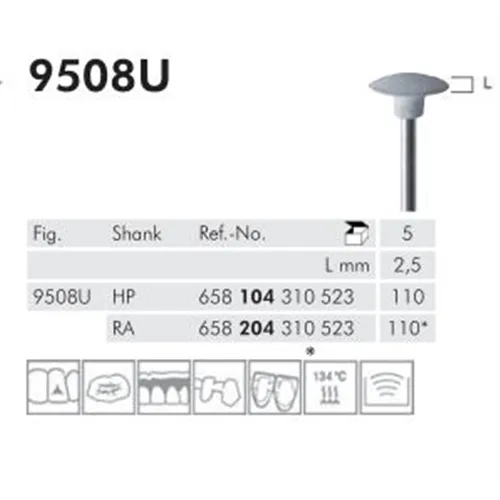 MEISINGER RA DISCS GRIJS 9508U110 (5st)