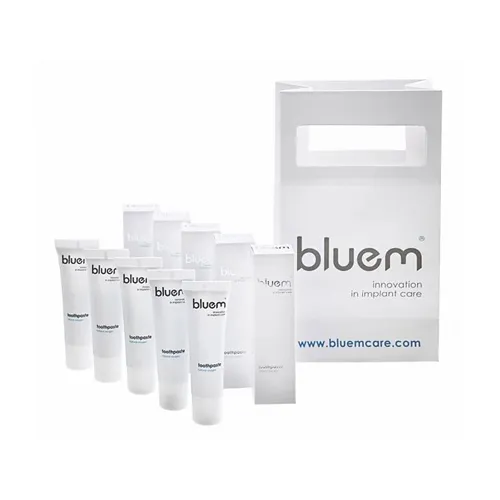 BLUE M TRAVELKIT TANDPASTA MET ACTIEVE ZUURSTOF (5x15ml)