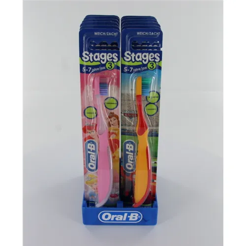 ORAL-B TANDENBORSTELS CARS/FROZEN MIX KIDS 3-5jr (12st)