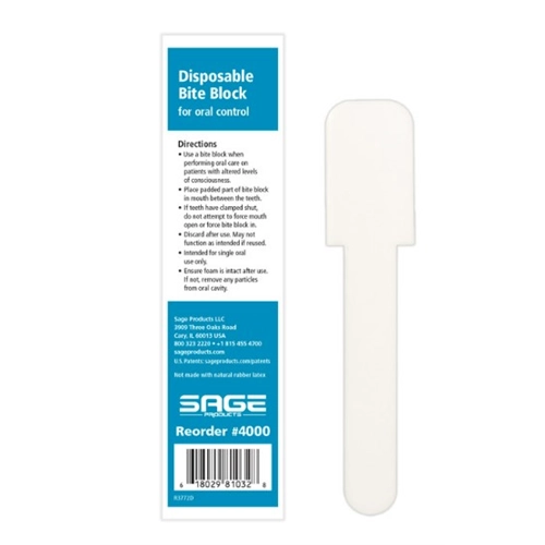 STRYKER BITE BLOCK DISPOSABLE (144st)