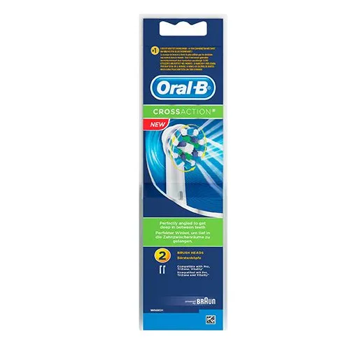 ORAL-B OPZETBORSTELS CROSS ACTION FFS BRUSH SET (2st)