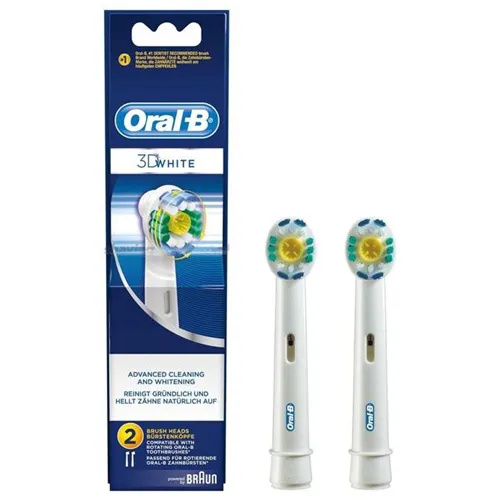 ORAL-B OPZETBORSTELS 3D WHITE (2st)