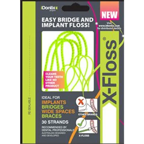 IDONTIX X-FLOSS VOORGEDRAAID (30st)