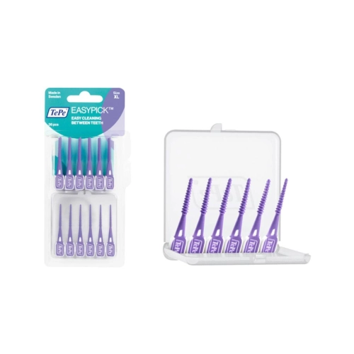 TEPE EASYPICK PAARS XL BLISTER (36st/Opbergdoos)