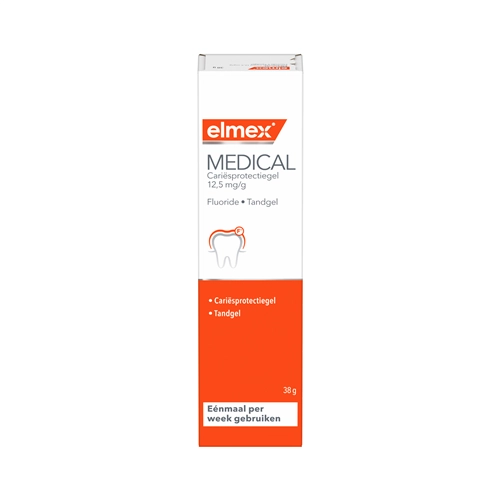 COLGATE ELMEX MEDICAL CARIËSPROTECTIE TANDGEL 12,5mg/g (38gr)