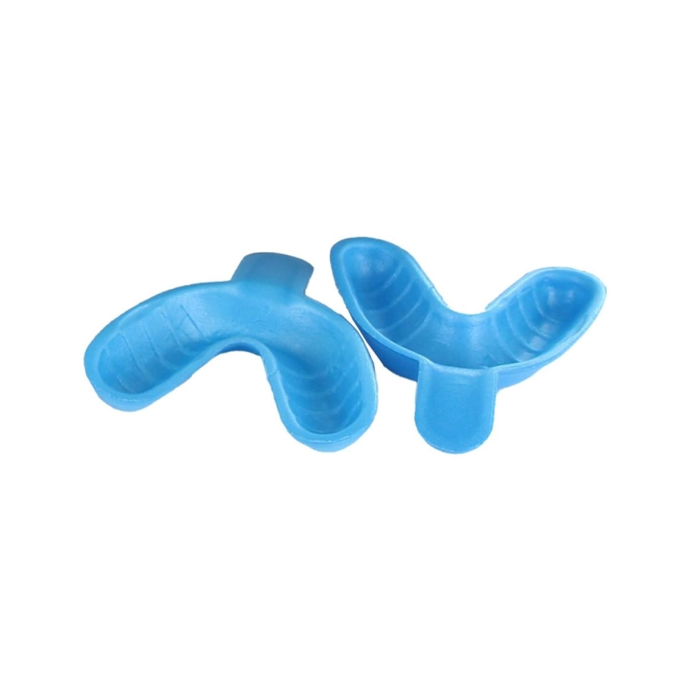 172313 - FHS DISPOSABLE FLUORIDE TRAYS SINGLE ARCH LARGE BLAUW (100st)