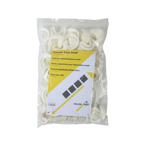 YELLOW POINT FLUORIDE APPLICATIELEPELS SMALL WIT (100st)