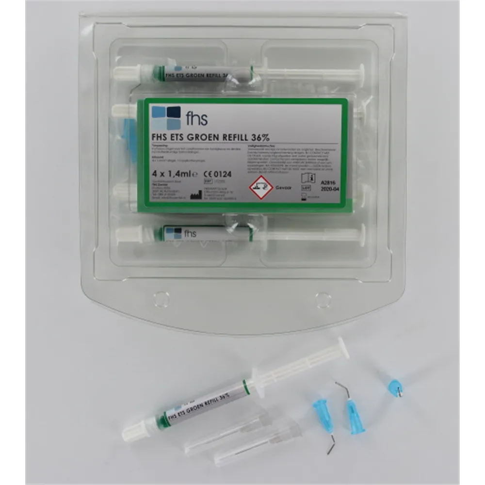172355 - FHS ETS GROEN REFILL (4x1,2ml/5 tips)