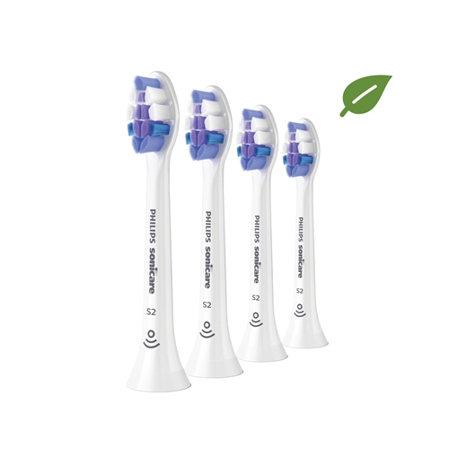 PHILIPS SONICARE SENSITIVE S2 HX6054/10 OPZETBORSTEL WIT (4st)