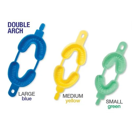 PREMIUM PLUS FLUORIDE TRAYS DOUBLE LARGE/BLAUW (50st) 7800L