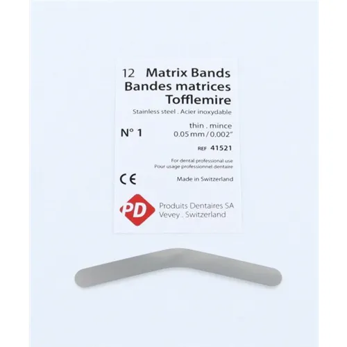 PD MATRIXBAND TOFFLEMIRE TO-1 DUN (0,05mm)
