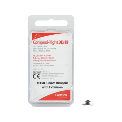 GARRISON COMPOSI-TIGHT M-SERIES MATRIXBANDJES BICUSPID 3,8mm M-150 (50st)