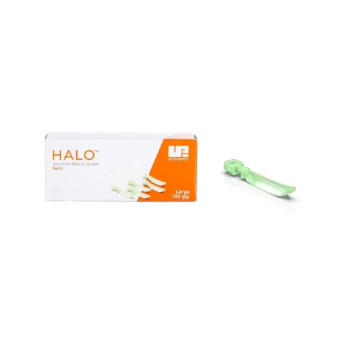 ULTRADENT HALO WEDGE LARGE GROEN (100st) 5044