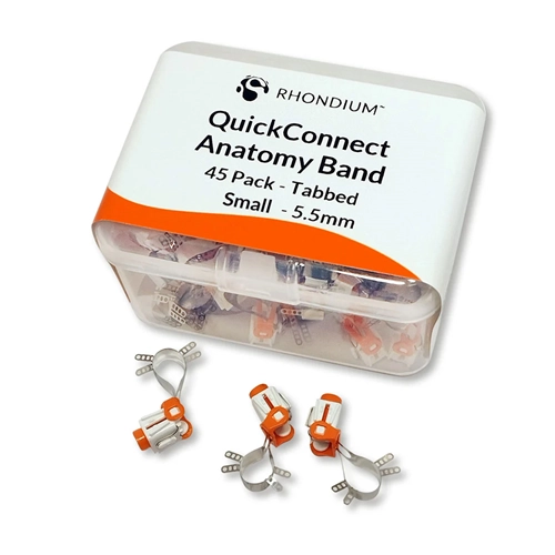 RHONDIUM QUICKCONNECT TABBED SMALL 5,5mm ORANJE (45st)
