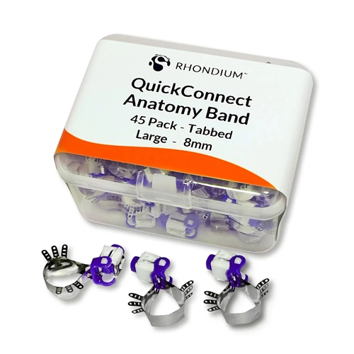 RHONDIUM QUICKCONNECT TABBED LARGE 8,0mm PAARS (45st)