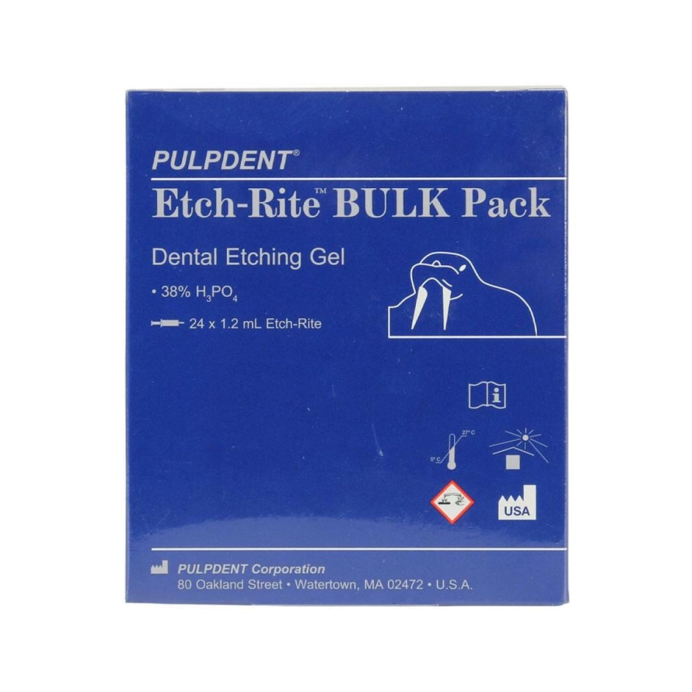185122 - PULPDENT ETCH-RITE ETSGEL IN SPUITJES (24x1,2ml)