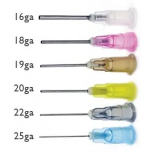 VISTA APPLI-VAC 3/4 BENDABLE TIPS 20G GEEL (20st)