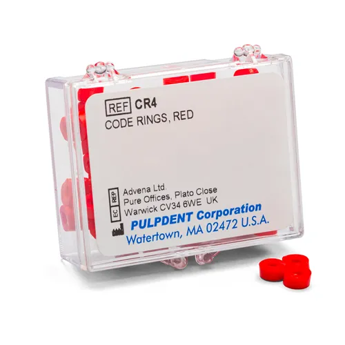 PULPDENT CODE-RINGEN ROOD (50st)