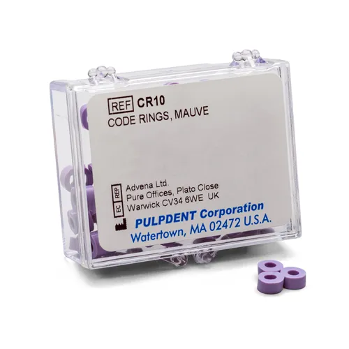 PULPDENT CODE-RINGEN MAUVE (50st)