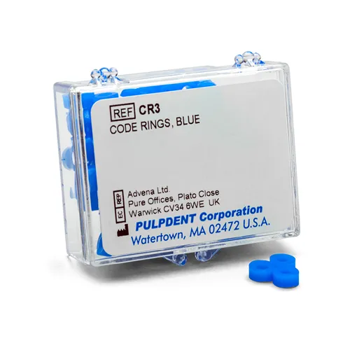 PULPDENT CODE-RINGEN LARGE BLAUW (60st)