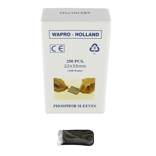WAPRO FOSFOR HOESJES MET FRAME SIZE 0 - 22x35mm (250st)
