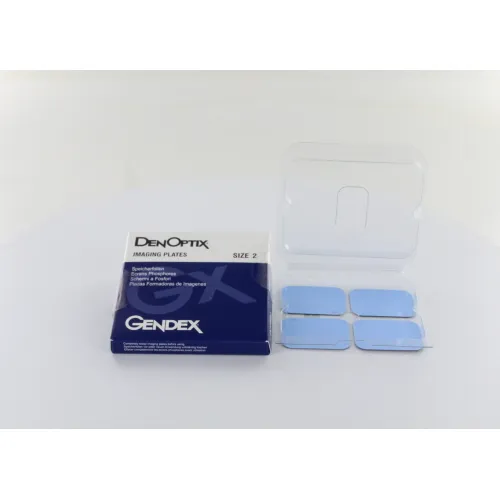 GENDEX RONTGENPLAATJE SIZE 2 3x4cm (4st)
