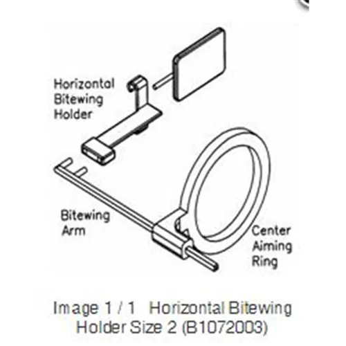 SCHICK HORIZONTAL BITEWING HOLDER SIZE 2 (25st)