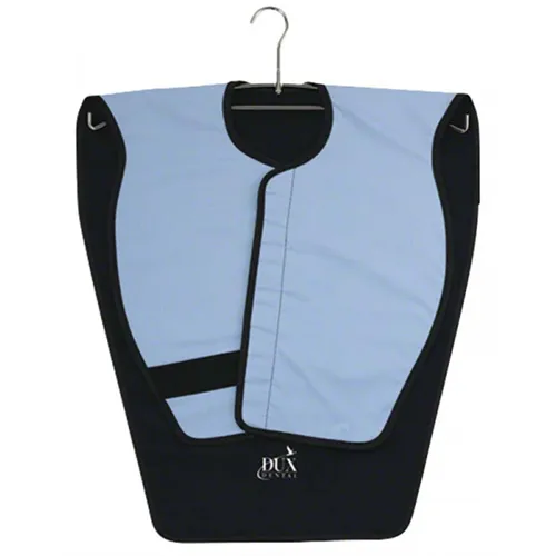 KERR LOODVRIJE XENOLITE SCHORT PANO PONCHO 5mm BLAUW MICRO-FIBER REF 31440DX