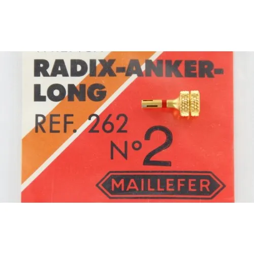 MAILLEFER RADIX ANKER HANDWRENCH GOUD REF.262 NR.2-L ROOD (1st)