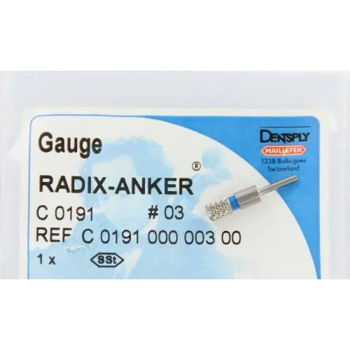 MAILLEFER RADIX ANKER PASSTIFT NR.3 BLAUW (1st)