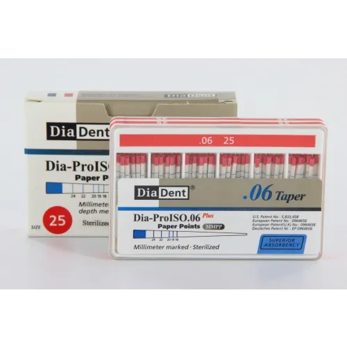 DIADENT PAPERPOINTS .06 NR.25 ROOD (100st)